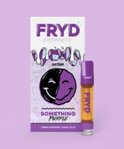 Something Purple Fryd Carts 85% THC Sativa Vape Cartridge
