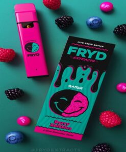 Berry Zkittles Fryd Disposable 2G Sativa Live Resin Vape
