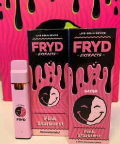 Pink Starburst Fryd Disposable 2G Sativa Live Resin