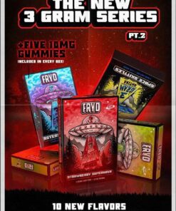 Fryd 3G Disposable Vapes + Five 10MG Gummies